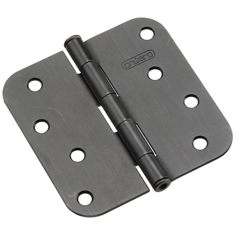 Full Mortise Butt Hinge - Size:4" - Finish:Oil Rubbed Bronze - Corner Type:5/8" Radius